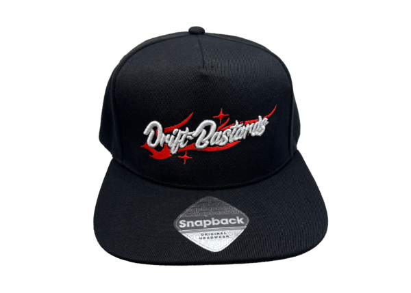 Drift-Bastards Basecap Weiss/Rot