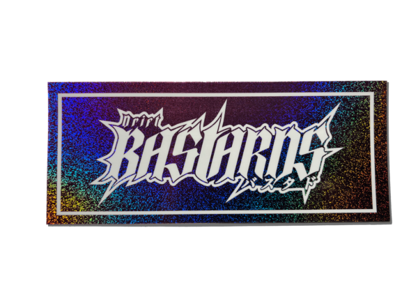 DriftBastards Sticker 2025 Lila/Glitzer
