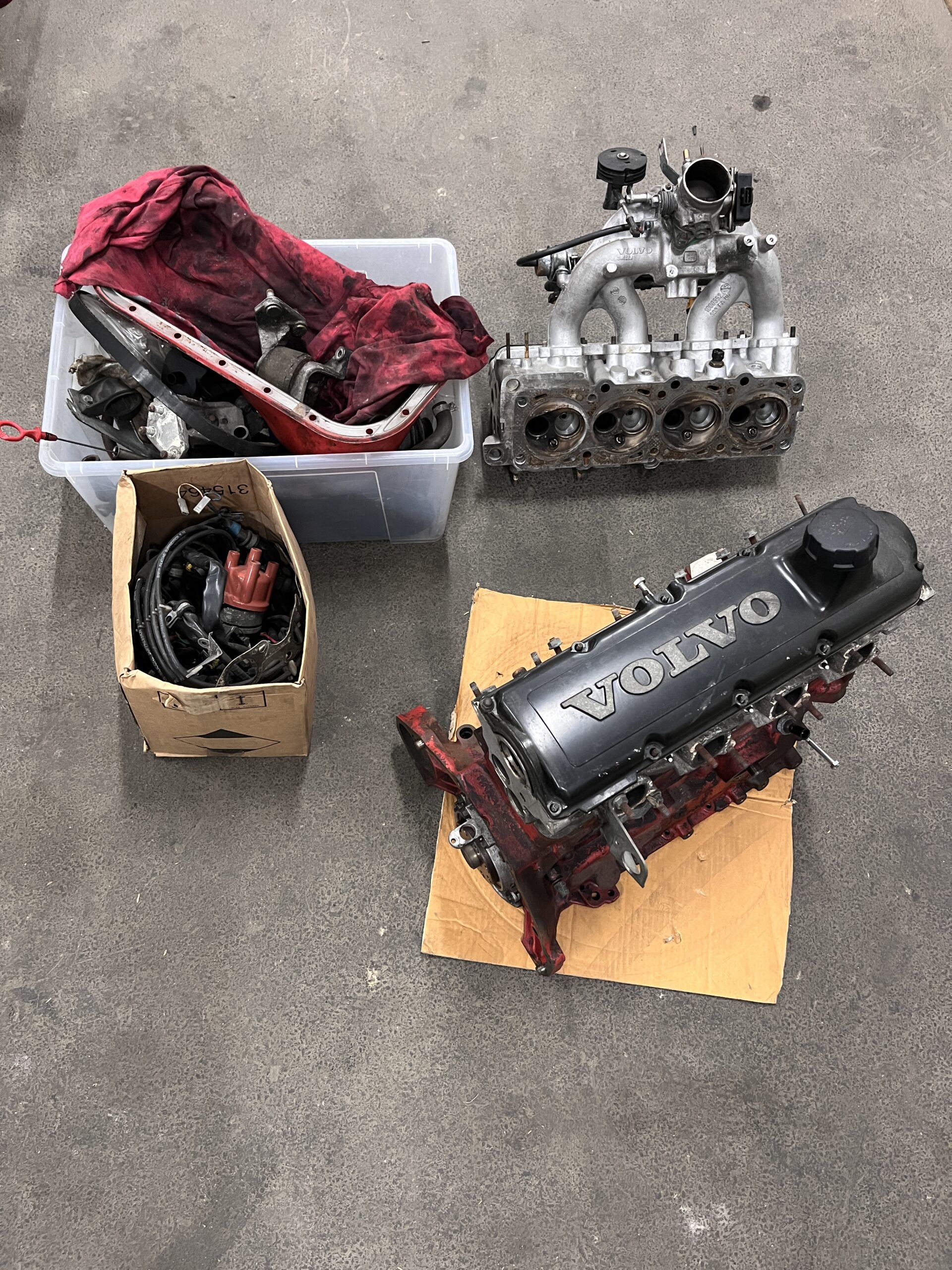 Volvo B230FX 8V Redblock Motor