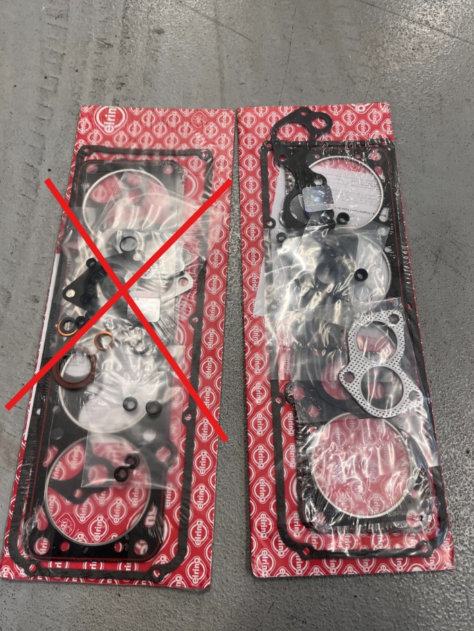 Dichtungssatz für Volvo B230, Zylinderkopf