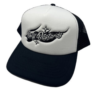 Drift-Bastards Trucker Cap Weiss/Schwarz
